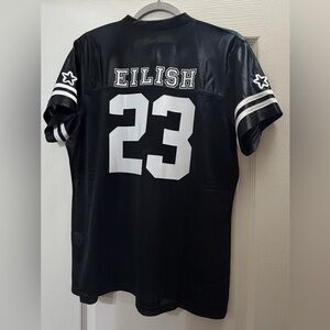 Custom black Billie Eilish jersey